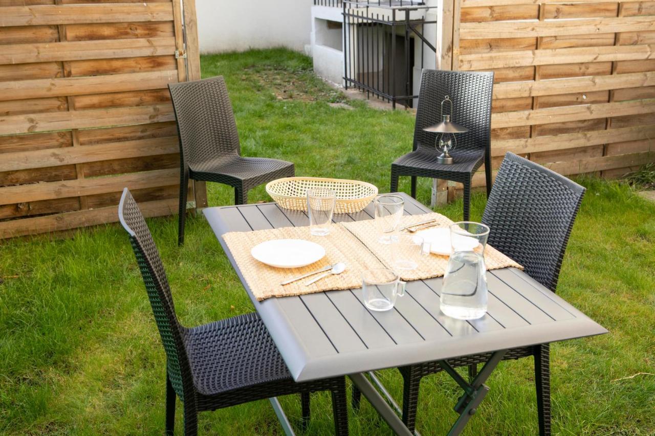 Apartament Green Appart Le Chene Rouge Avec Jardin Prive Miluza Zewnętrze zdjęcie