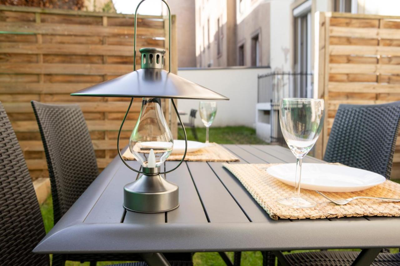 Apartament Green Appart Le Chene Rouge Avec Jardin Prive Miluza Zewnętrze zdjęcie